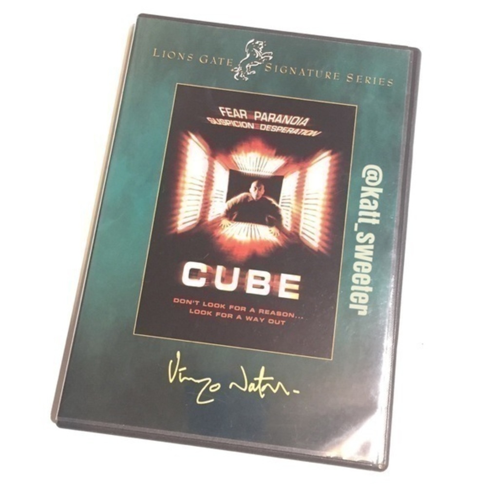 CUBE 1997 Lionsgate Signature Series - DVD
